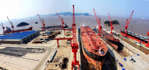 thiết bị xưởng đóng tàu
