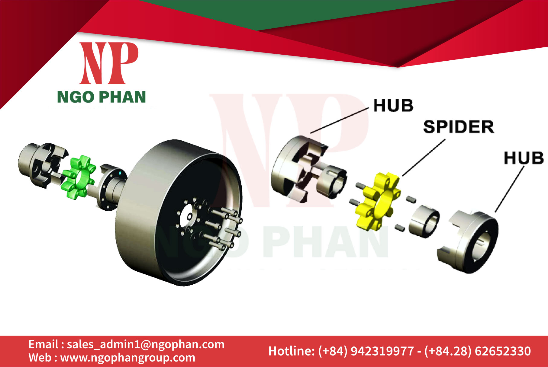 khop noi 3 chau jaw coupling 1