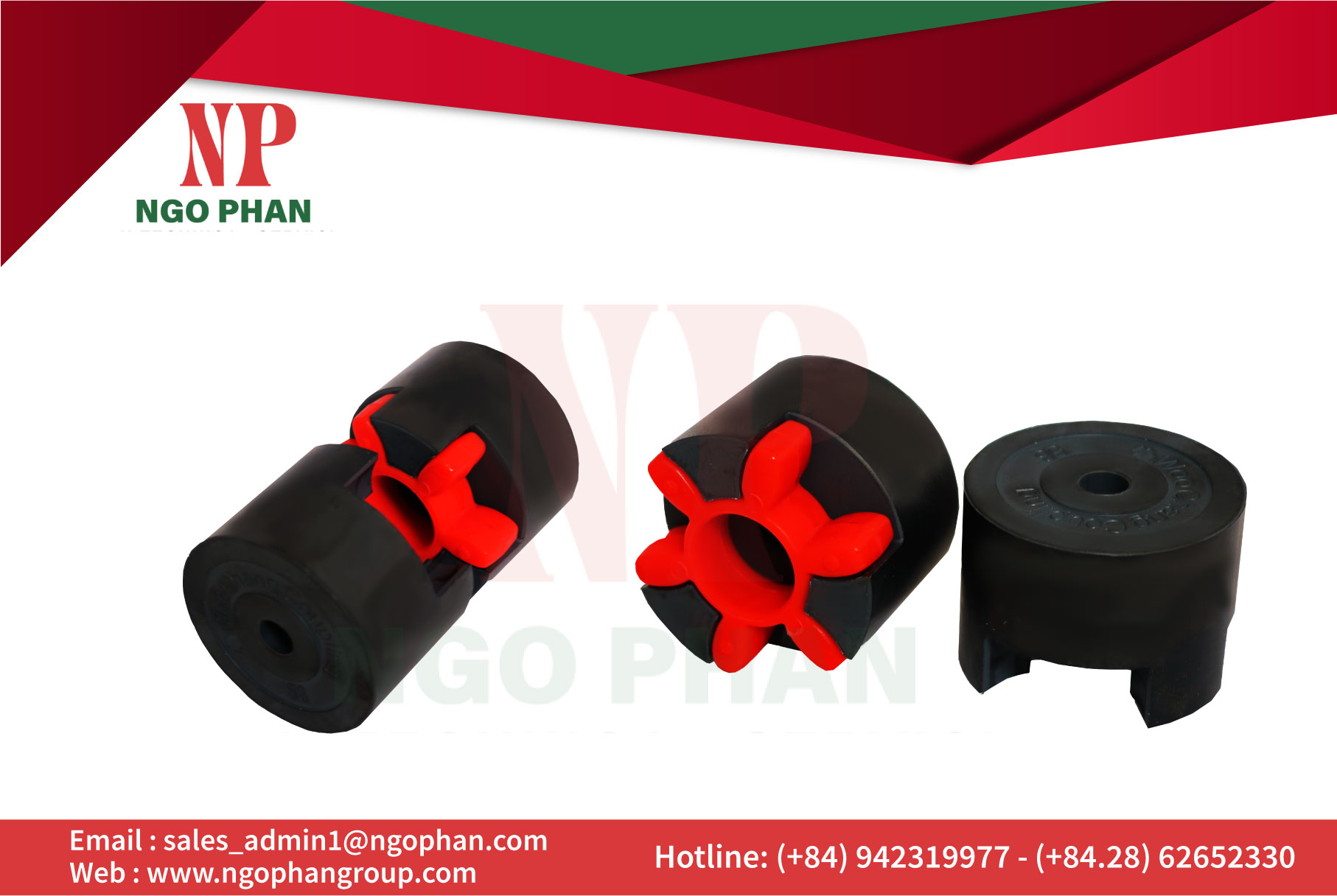 khop noi 3 chau jaw coupling 3